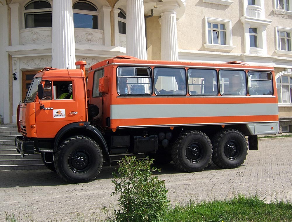 Support Vehicle, Kamaz 43114 6x6 Special Bus