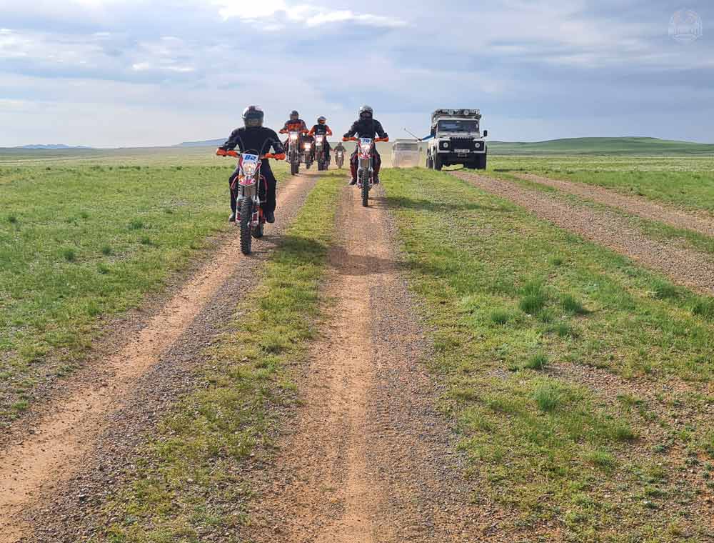 Motorcycle tour in Mongolia