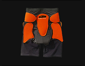 Off-Road Motorcycle Under Padded Short